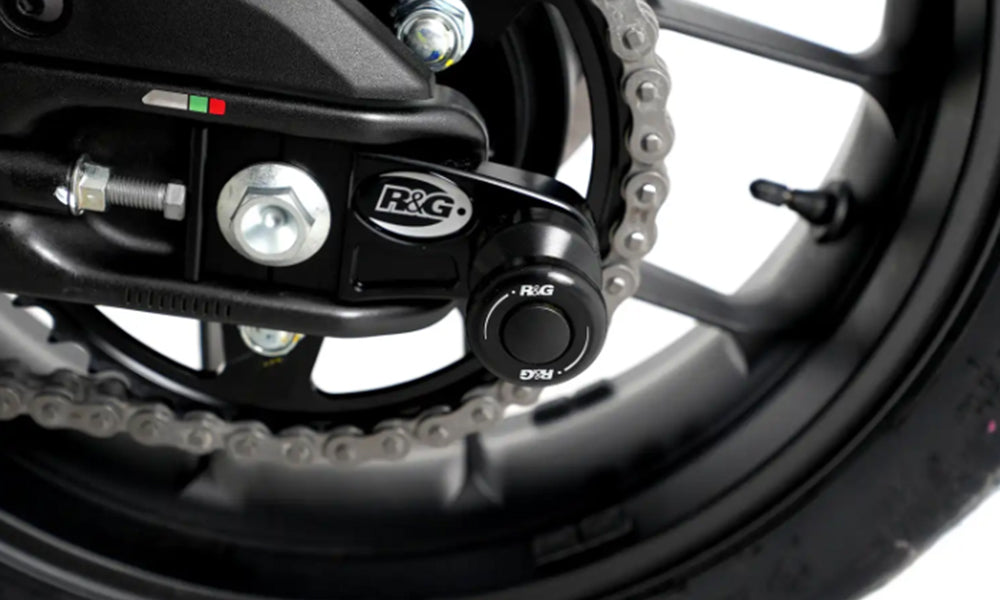 Black Offset Cotton Reel example R&G