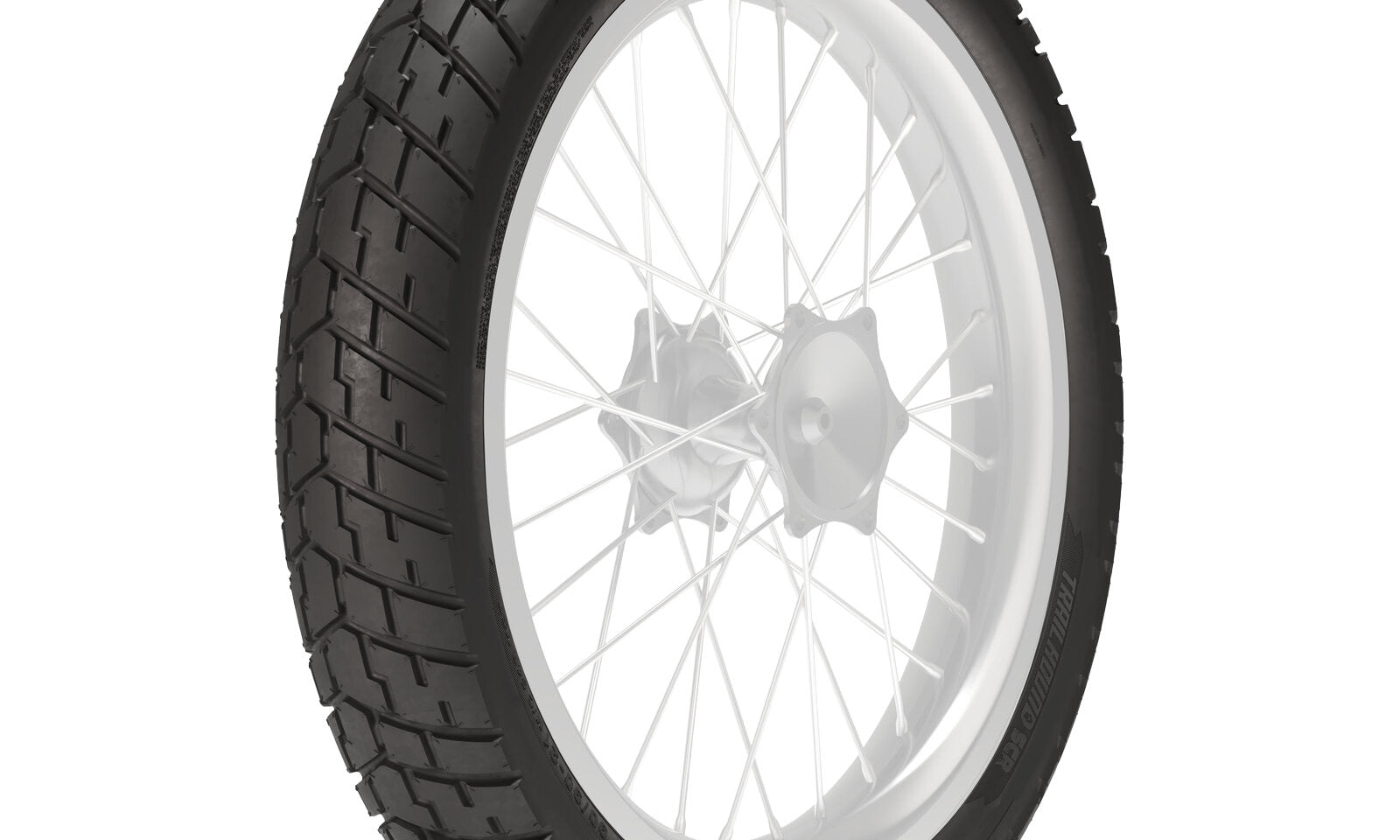 90-17 Rear Tubeless Tyre (64S Rating)