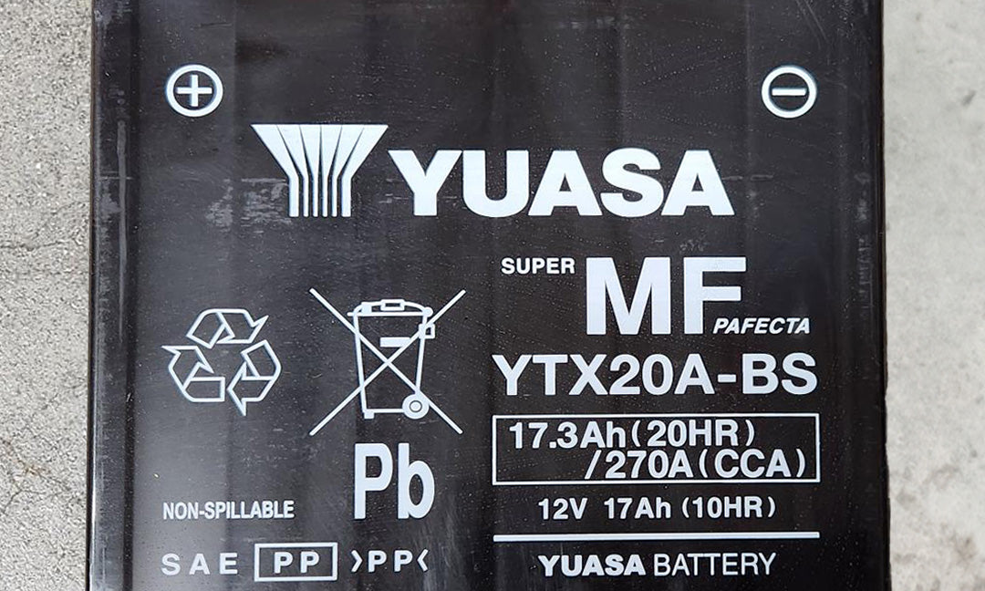 YUASA YTX20ABS Factory Activated