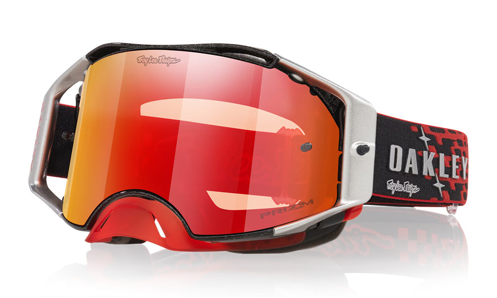 Airbrake MX Goggle TLD Black Holo Strap with Prizm Torch Lens