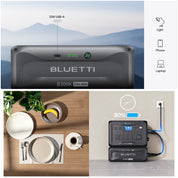 BLUETTI B300K EXPANSION BATTERY & USB/12VDC POWER STATION | 2765WH