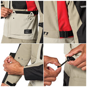 REV'IT! Convergent H2O Jacket - Sand/Red