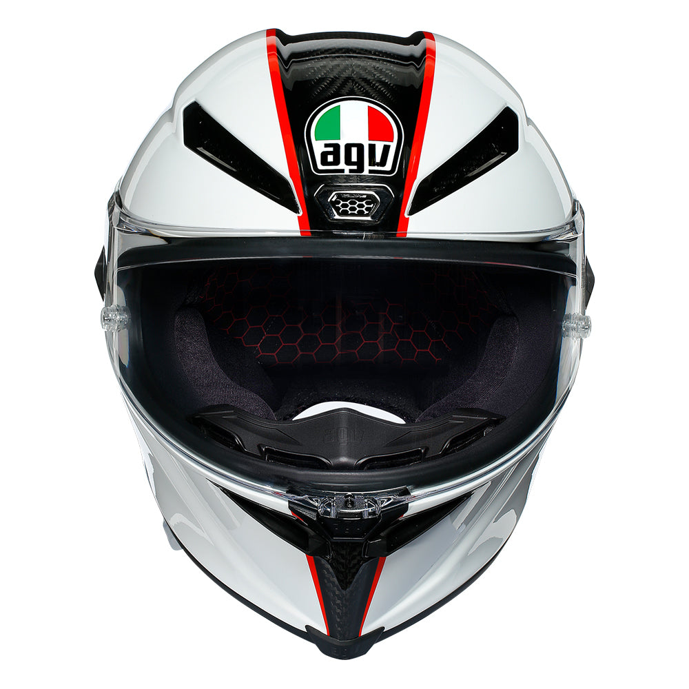 AGV PISTA GP RR SCUDERIA [CARBON/WHITE/RED]