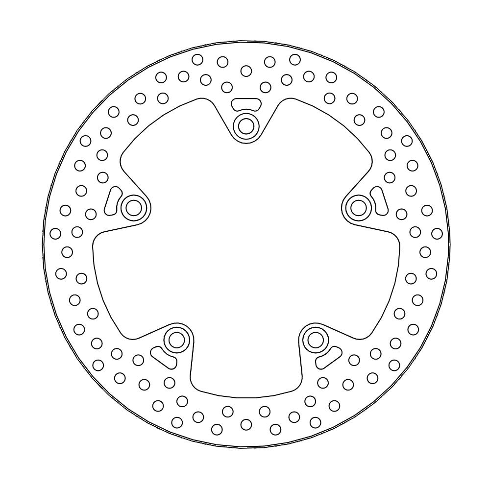 BRAKE DISC REAR MOTO MASTER HALO 276MM BMW R1200GS ADVENTURE R LC