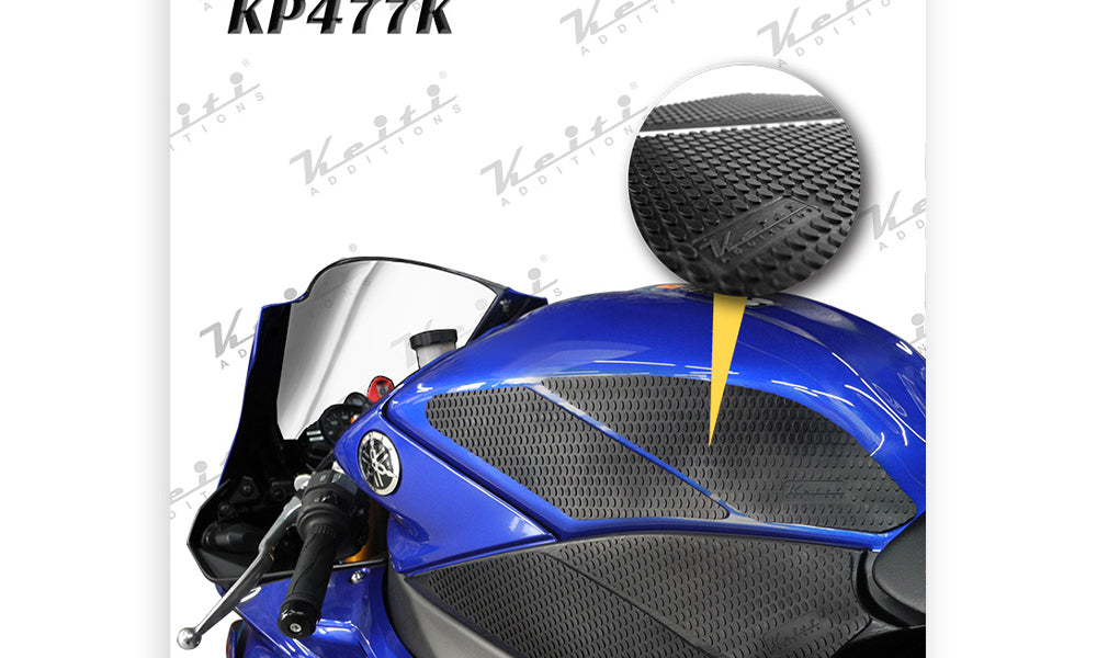 KEITI TANK GRIPS YAMAHA R6 [BLACK] 1