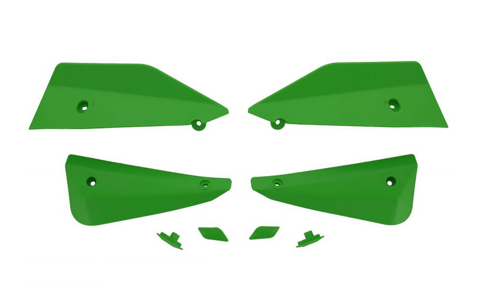 Barkbusters Handguard Sabre Deflector & Plug Set - Green