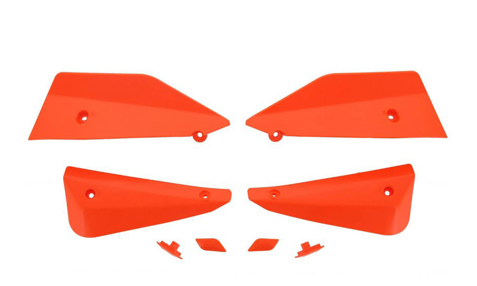 Barkbusters Handguard Sabre Deflector & Plug Set - Orange