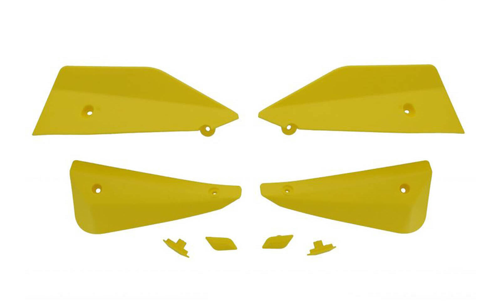 Barkbusters Handguard Sabre Deflector & Plug Set - Yellow