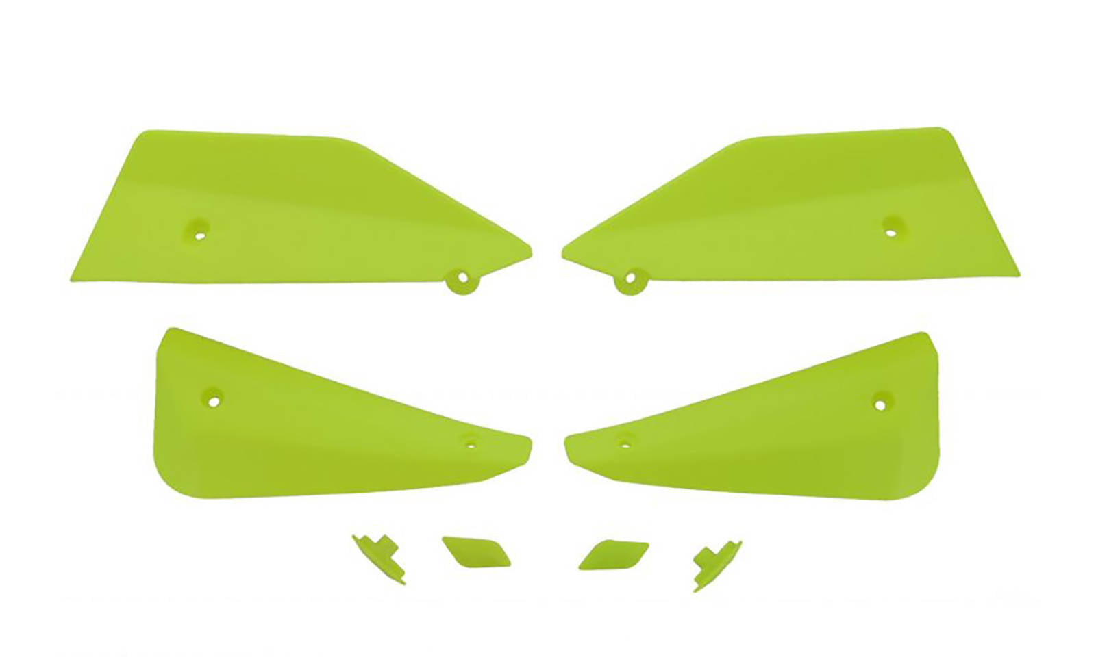 Barkbusters Handguard Sabre Deflector & Plug Set - Hi-Vis