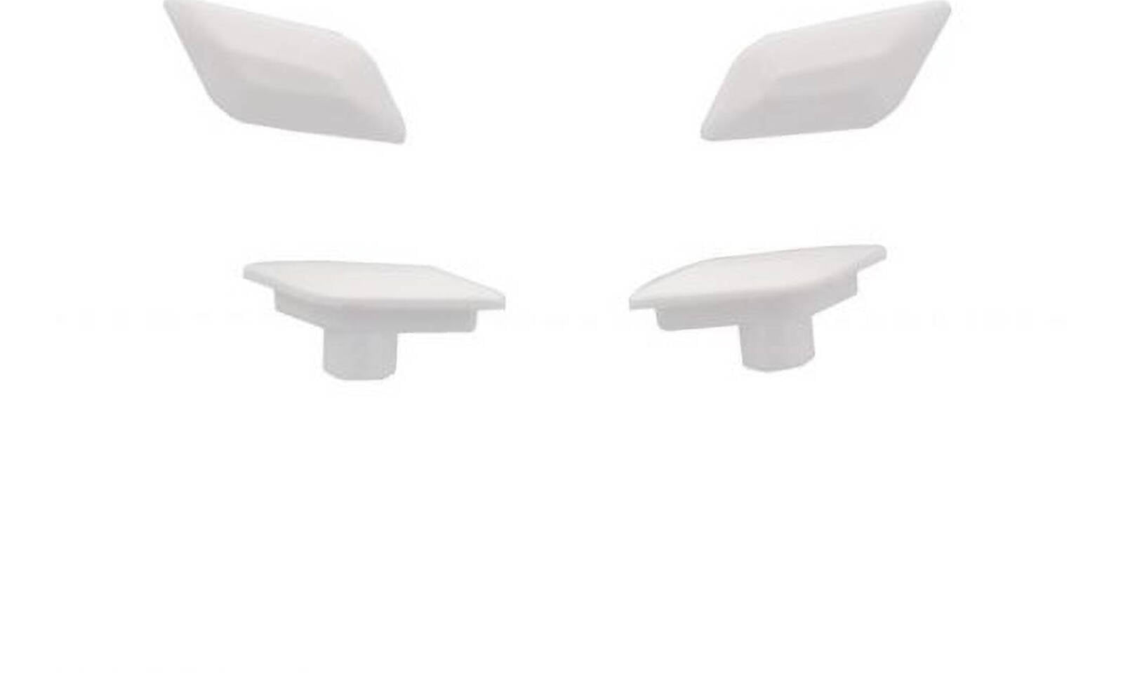 Barkbusters Handguard Sabre Plug Set - White
