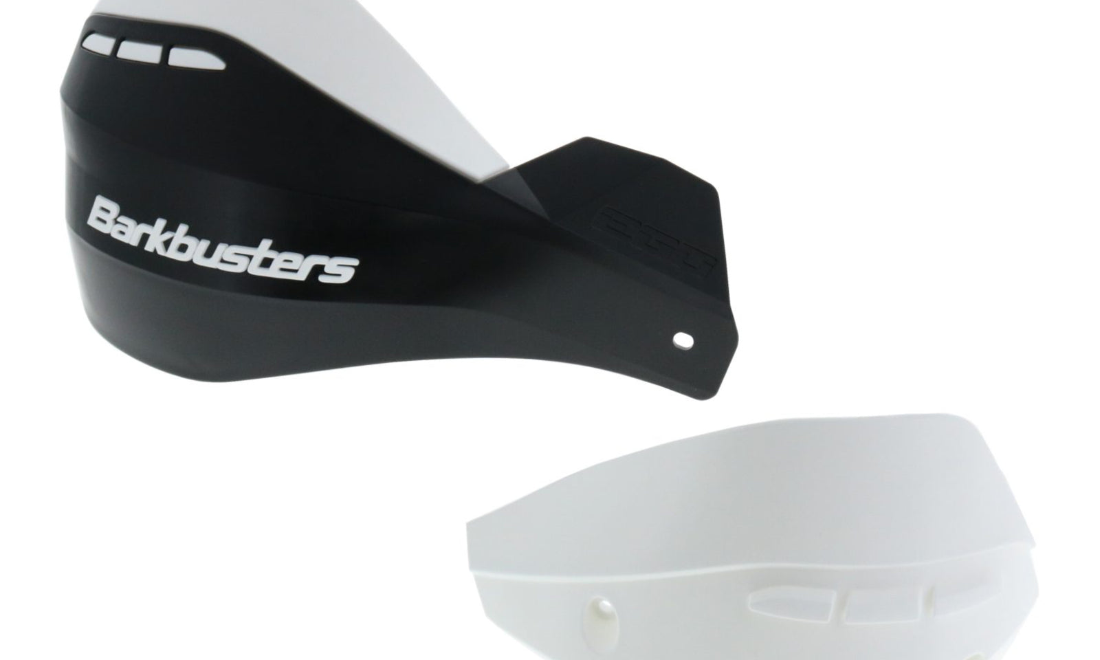 Barkbusters Handguard Ego Wind Deflector - White