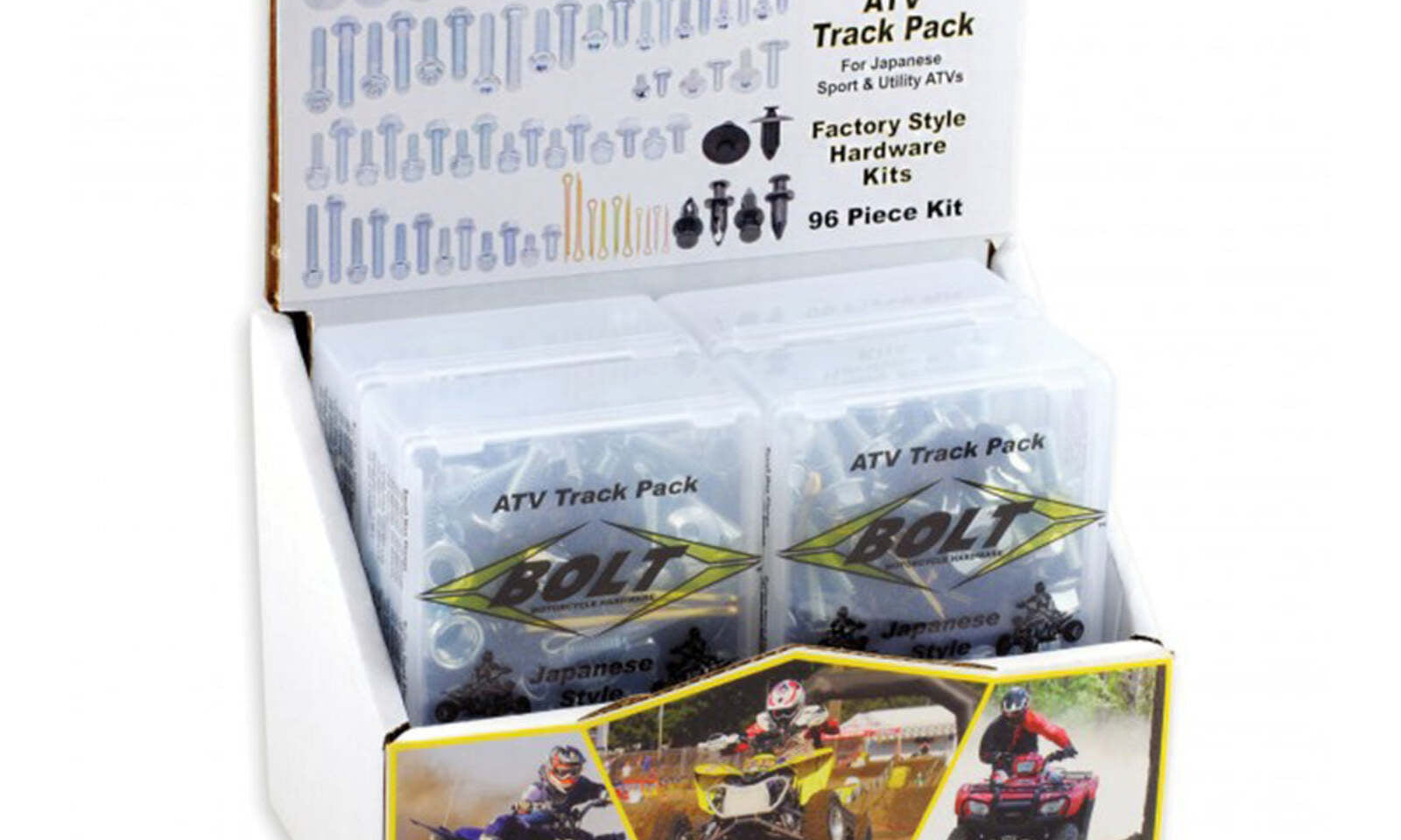 Bolt ATV Track Pack - 6 Kits in POP Display