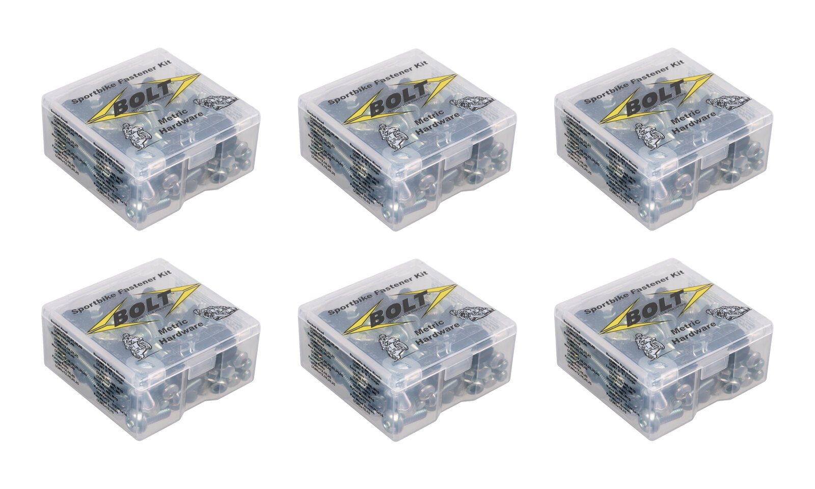 Bolt Sport Bike Track Pack (6 Kits POP Display)