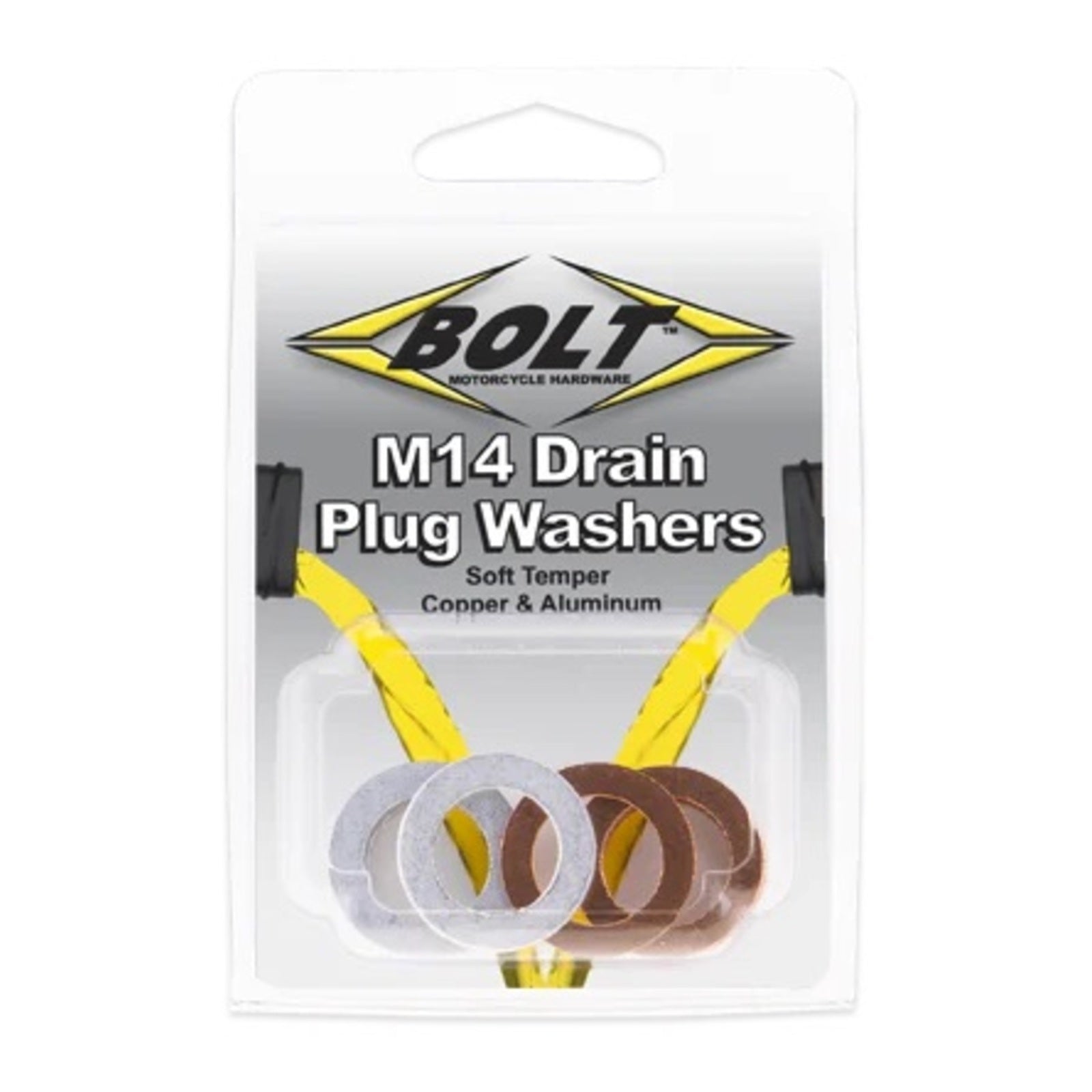 Bolt 14x22mm Copper Crush Washers (Packet of 50)