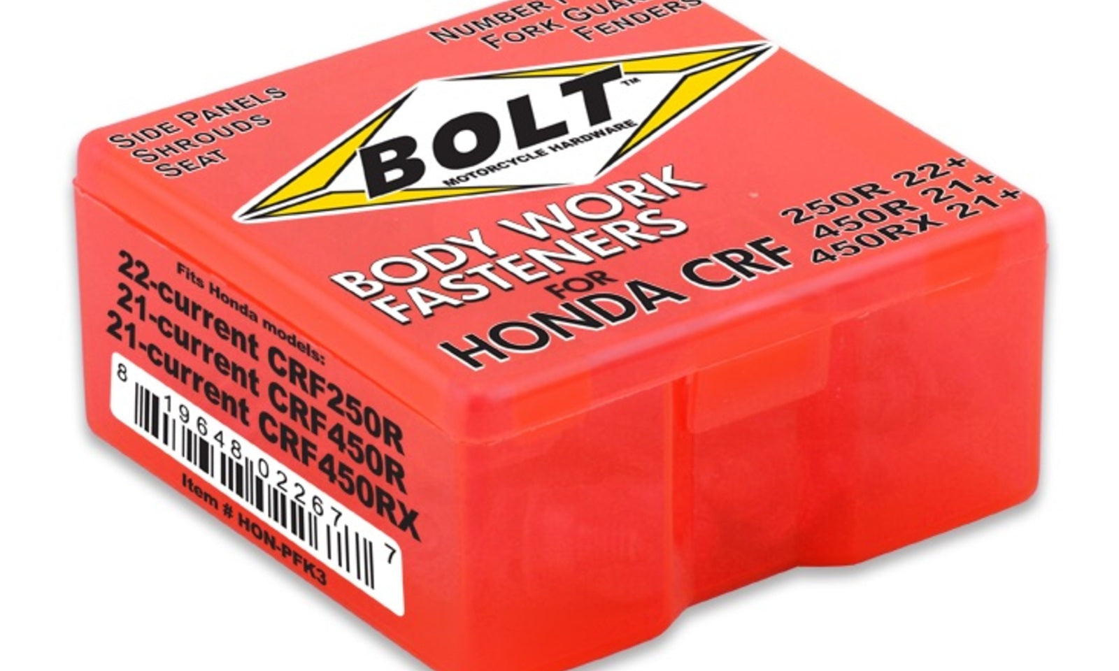 Bolt Body Work Fastener Kit Honda