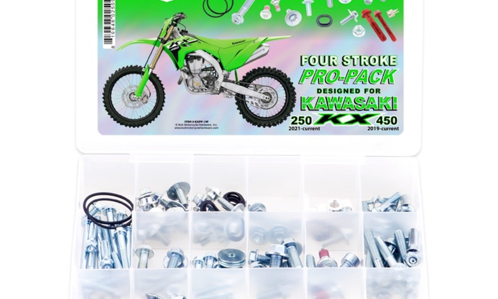 Bolt 4-Stroke Pro Pack for Kawasaki ’21+ KX250, ’19+ KX450