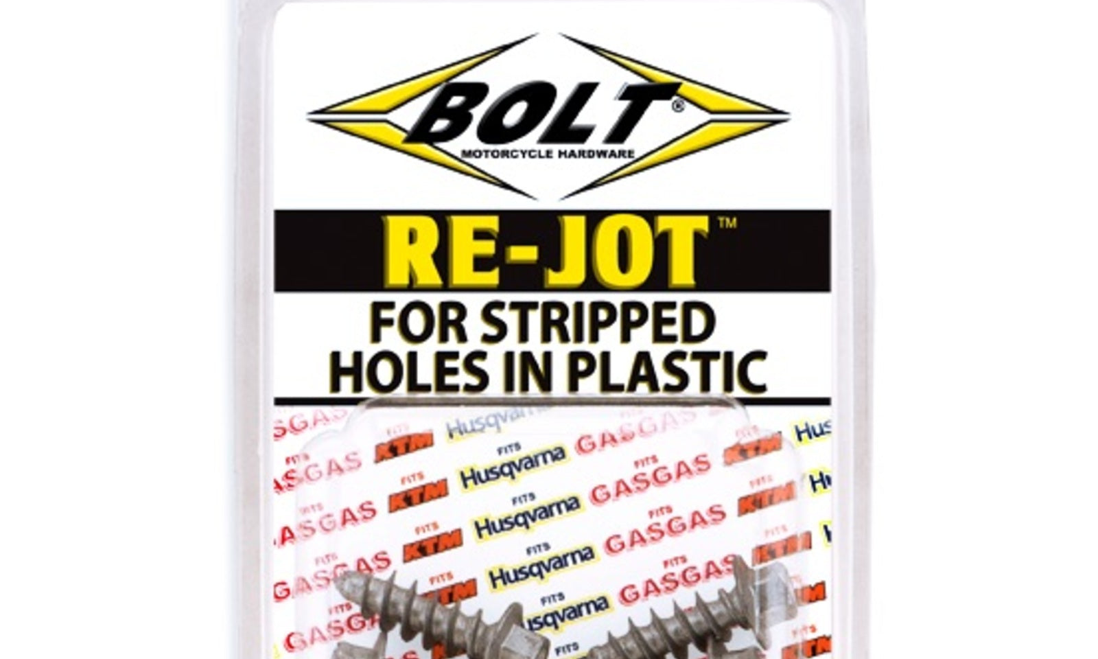 Bolt Re-Jot™ Body Panel Screws - Stripped Holes in Plastics