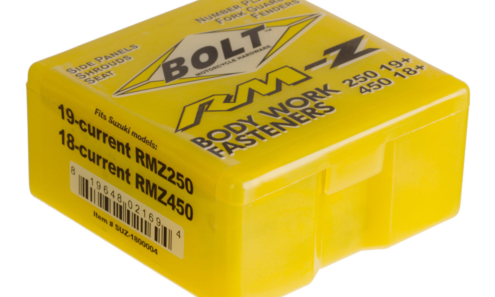 Bolt Body Work Fastener Kit Suzuki RMZ450 '18-'20