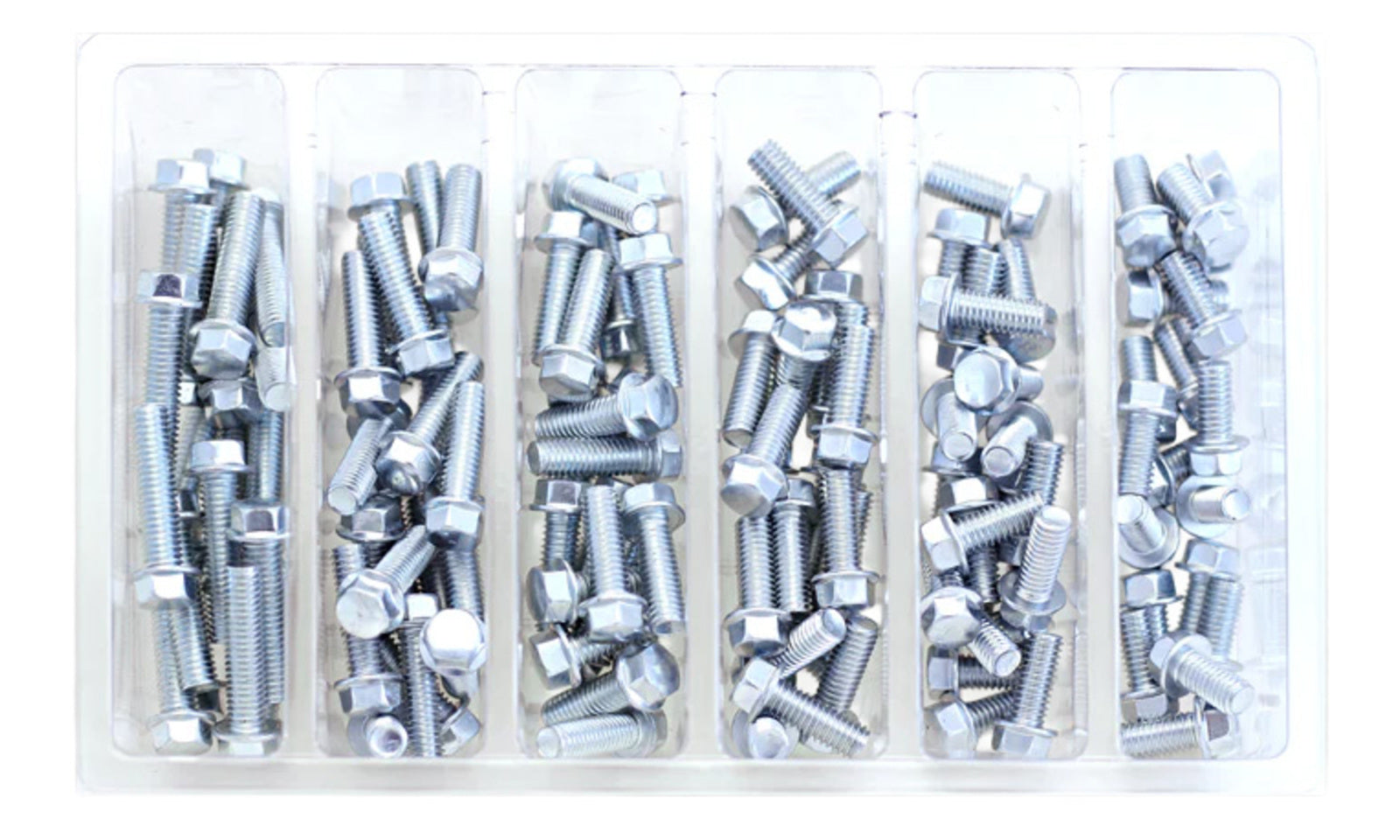 Bolt Workshop Service Kit: M6 8mm Hex Flange Bolt 1