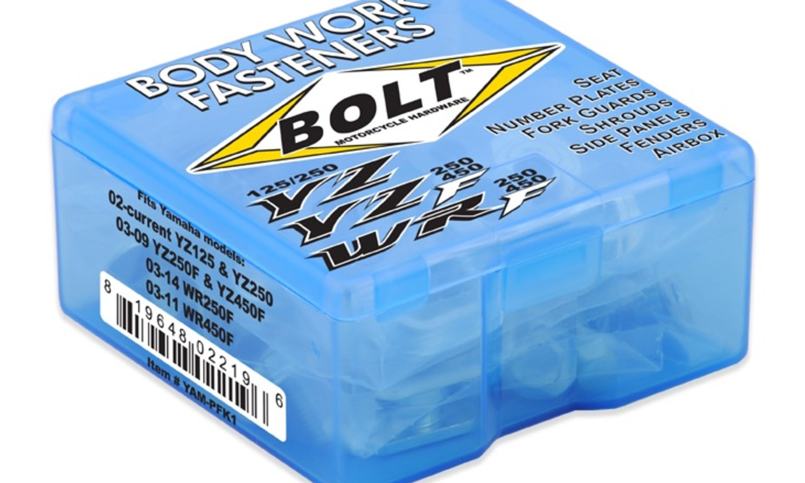 Bolt Body Work Fastener Kit Yamaha