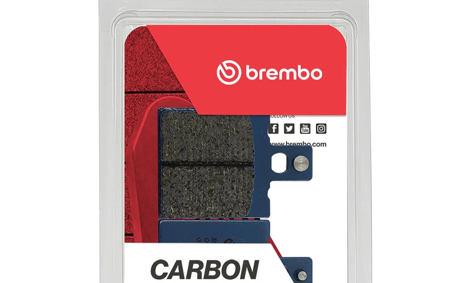 Brembo Prime Carbon Ceramic Rear Brake Pads 07BB0106