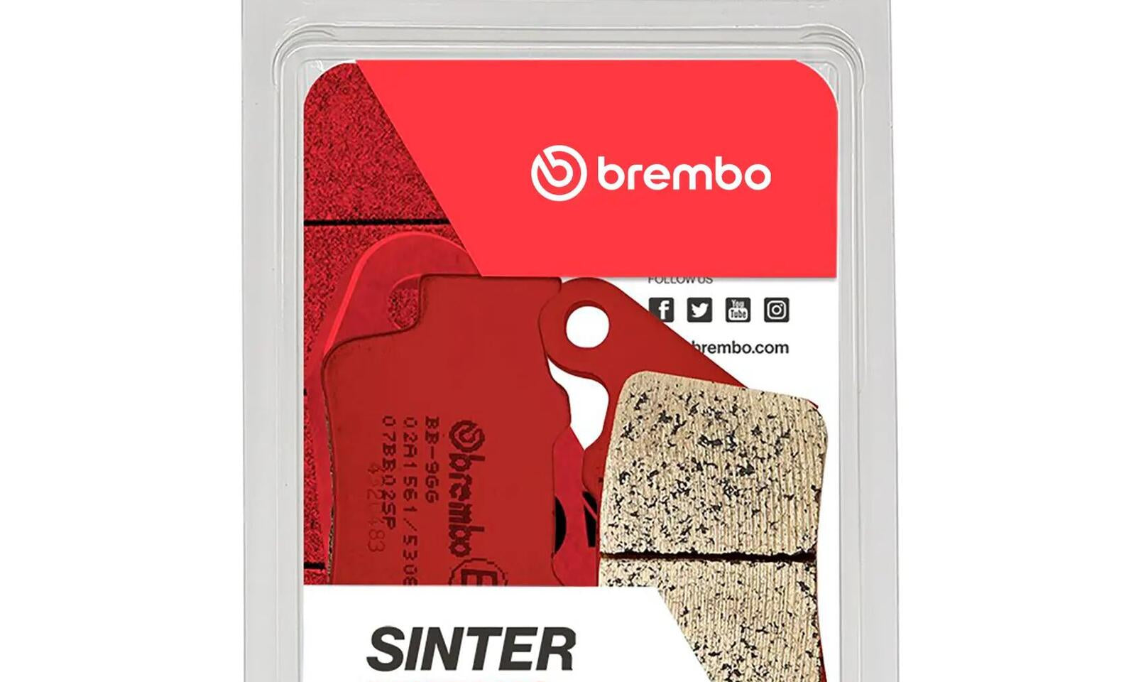 Brembo Prime Sinter Rear Brake Pads 07BB02SP