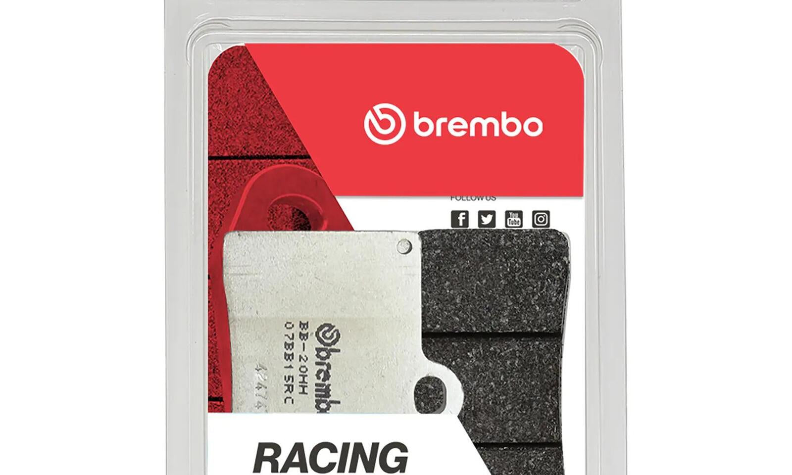Brembo Upgrade Carbon Ceramic Front Brake Pads 07BB15RC