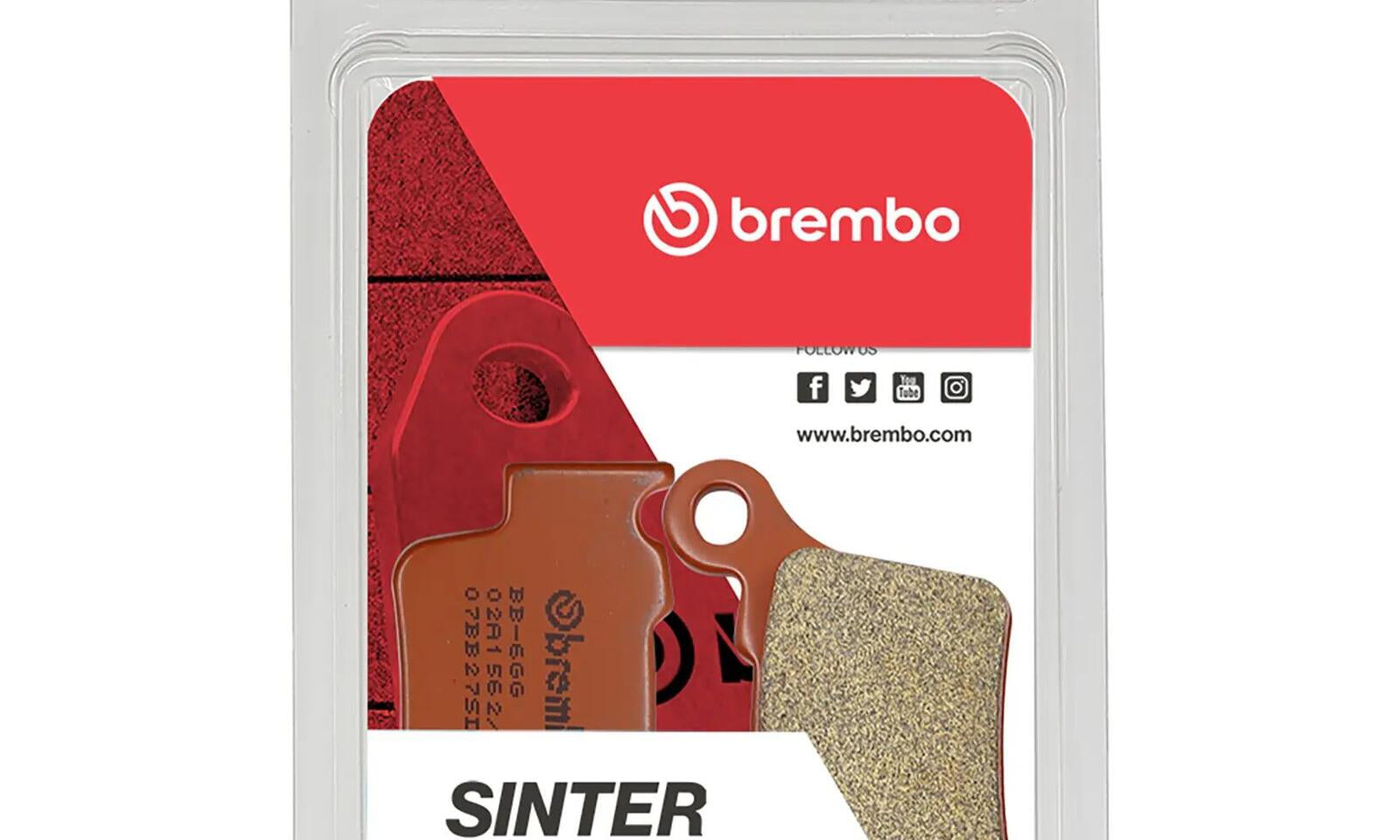 Brembo Prime Sinter Rear Brake Pads 07BB27SD