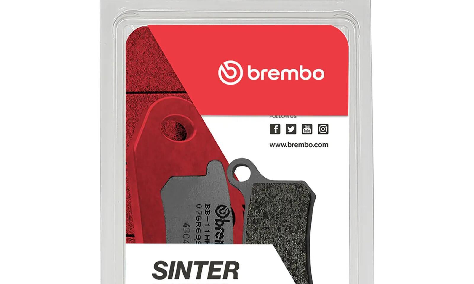Brembo Upgrade Sinter Front Brake Pads 07GR69SX