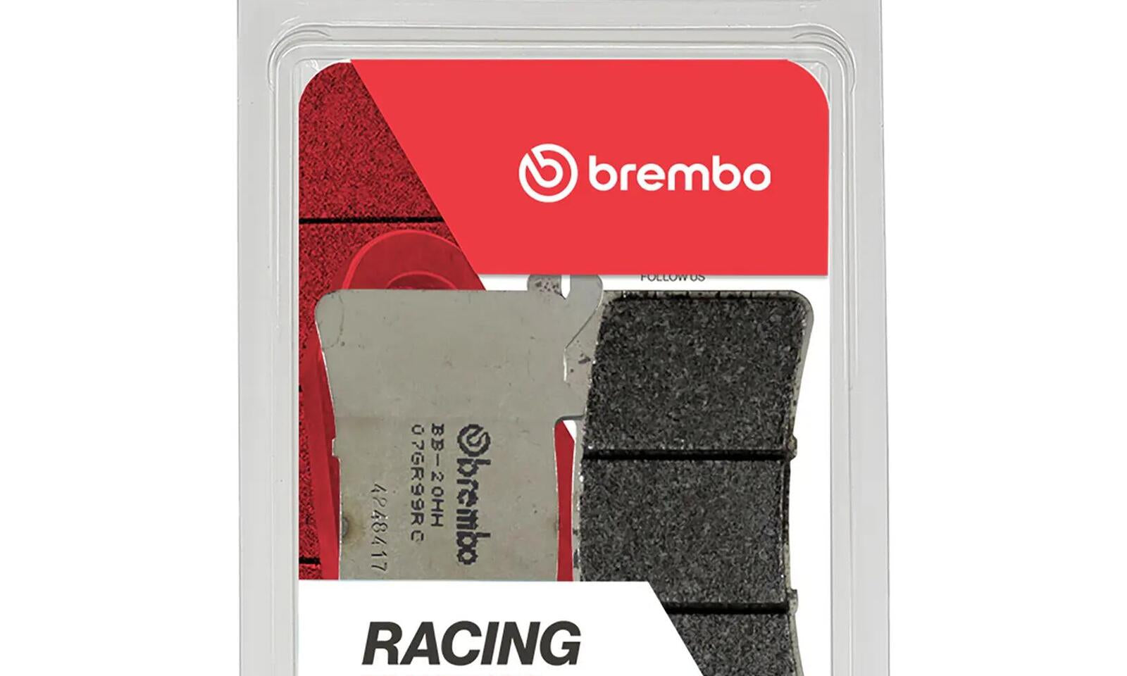 Brembo Upgrade Carbon Ceramic Front Brake Pads 07GR99RC