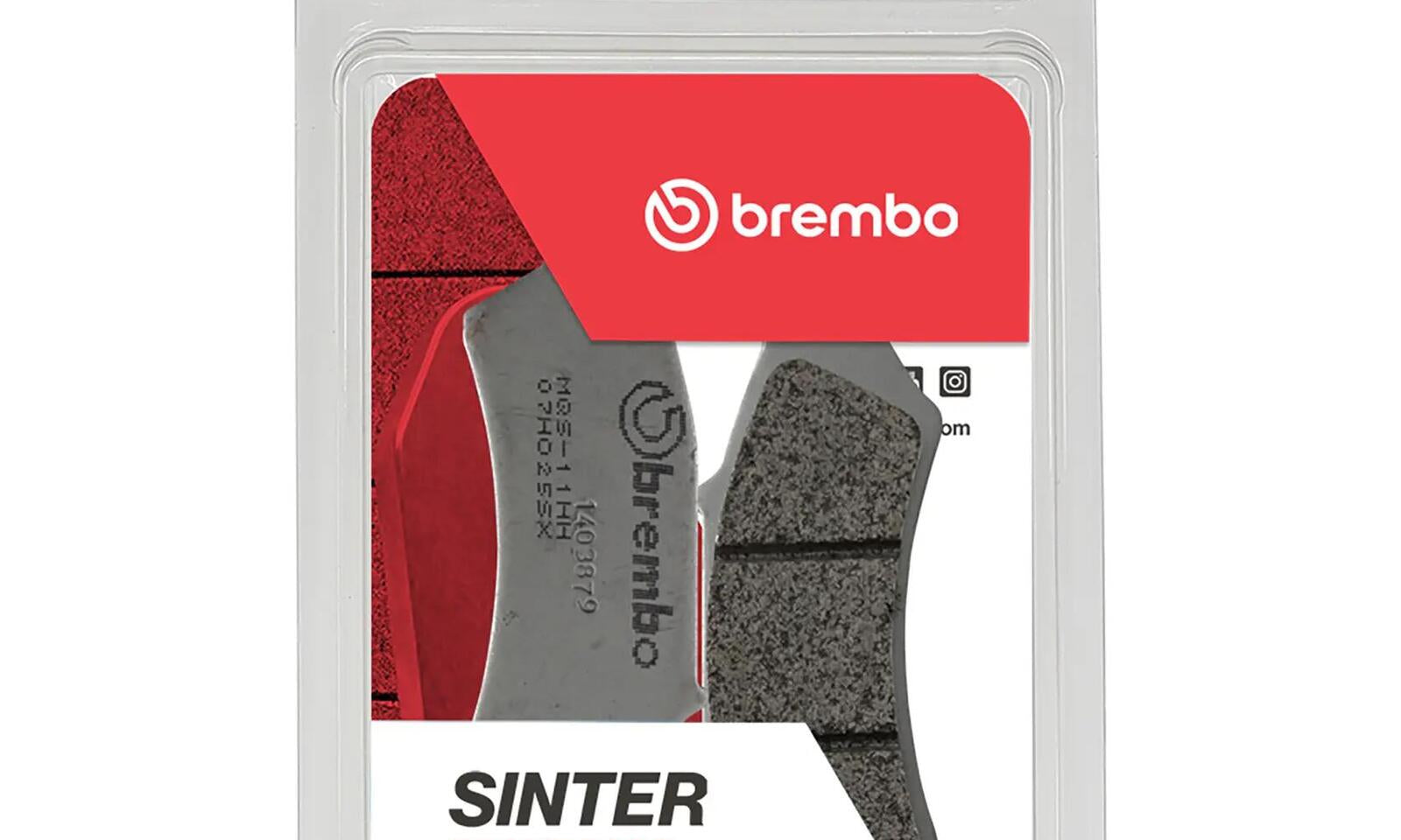 Brembo Upgrade Sinter Front Brake Pads 07HO25SX