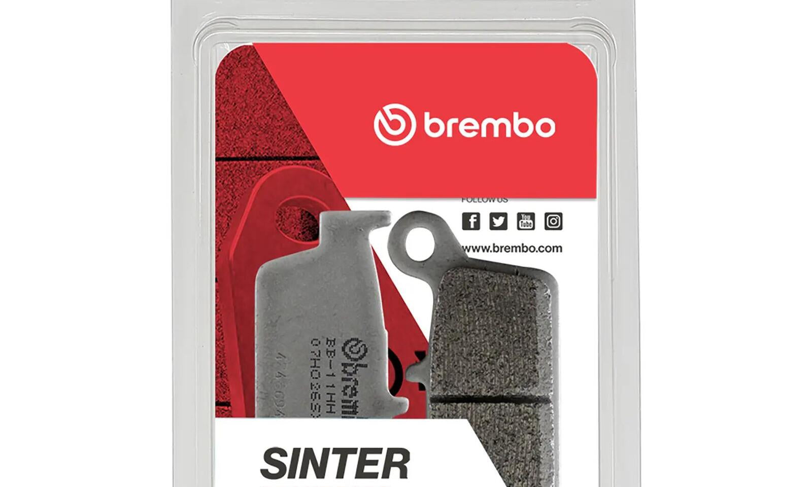 Brembo Upgrade Sinter Rear Brake Pads 07HO26SX