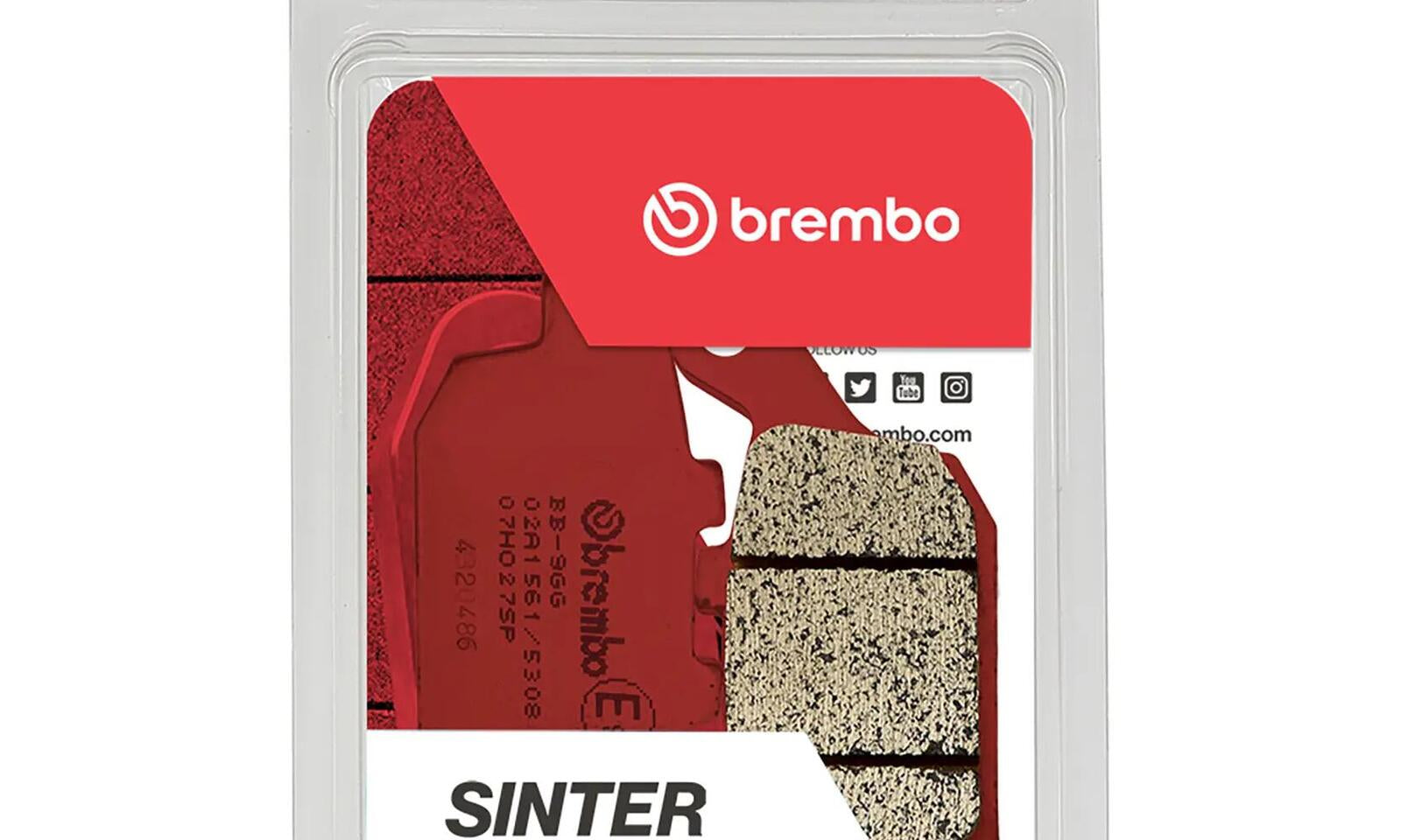 Brembo Prime Sinter Rear Brake Pads 07HO27SP