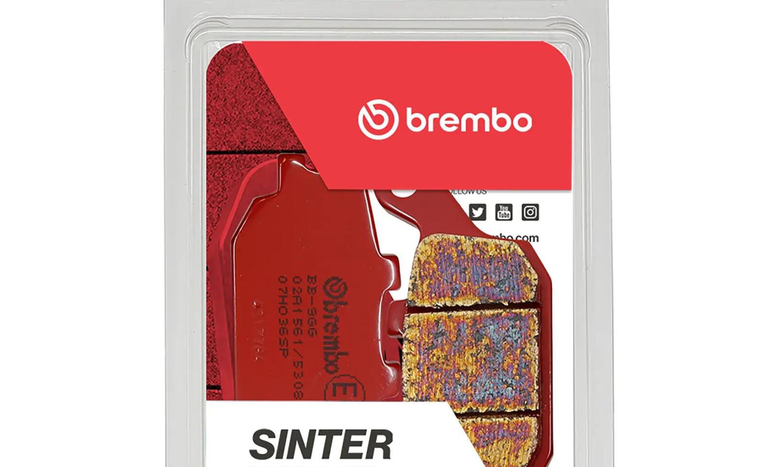 Brembo Prime Sinter Rear Brake Pads 07HO36SP