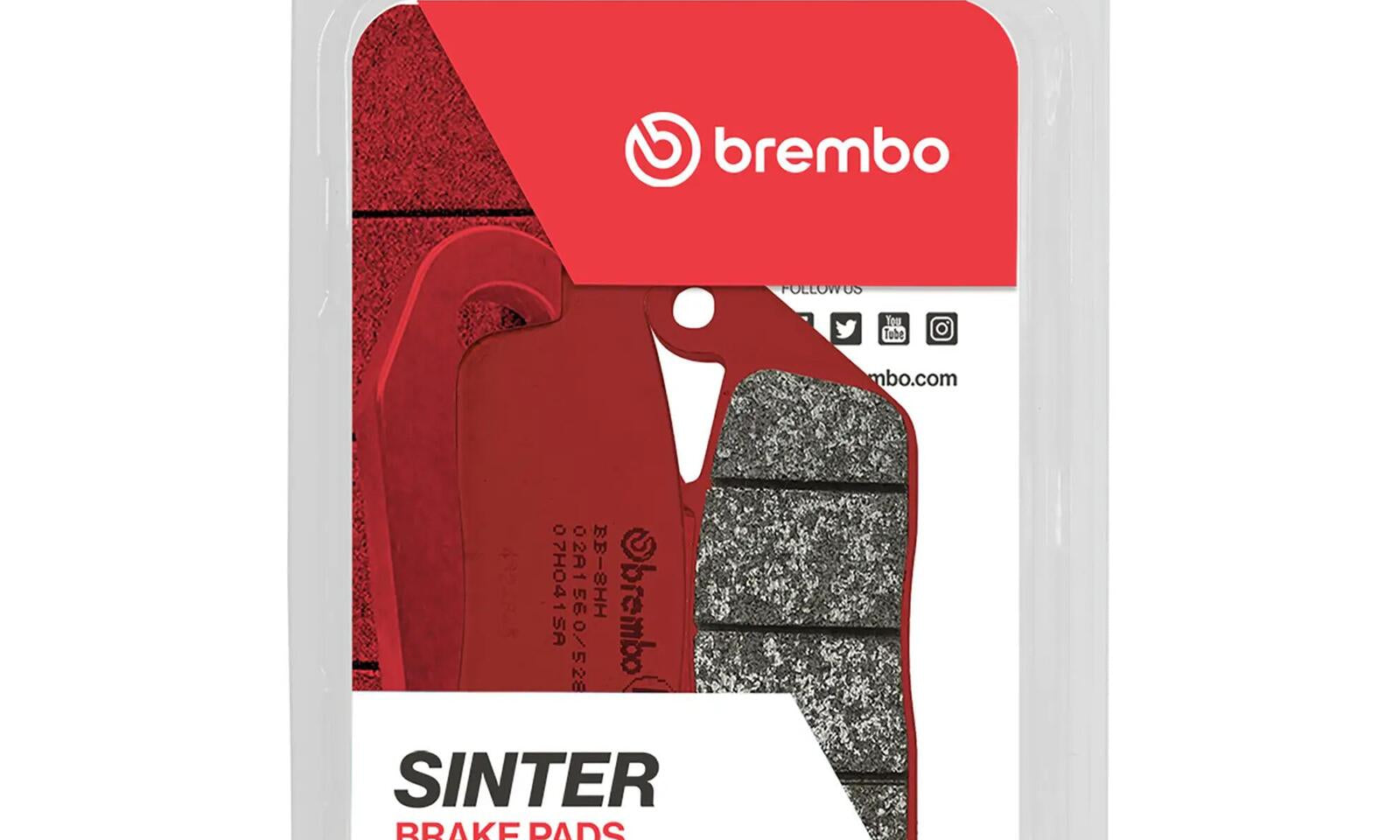 Brembo Prime Sinter Front Brake Pads 07HO41SA