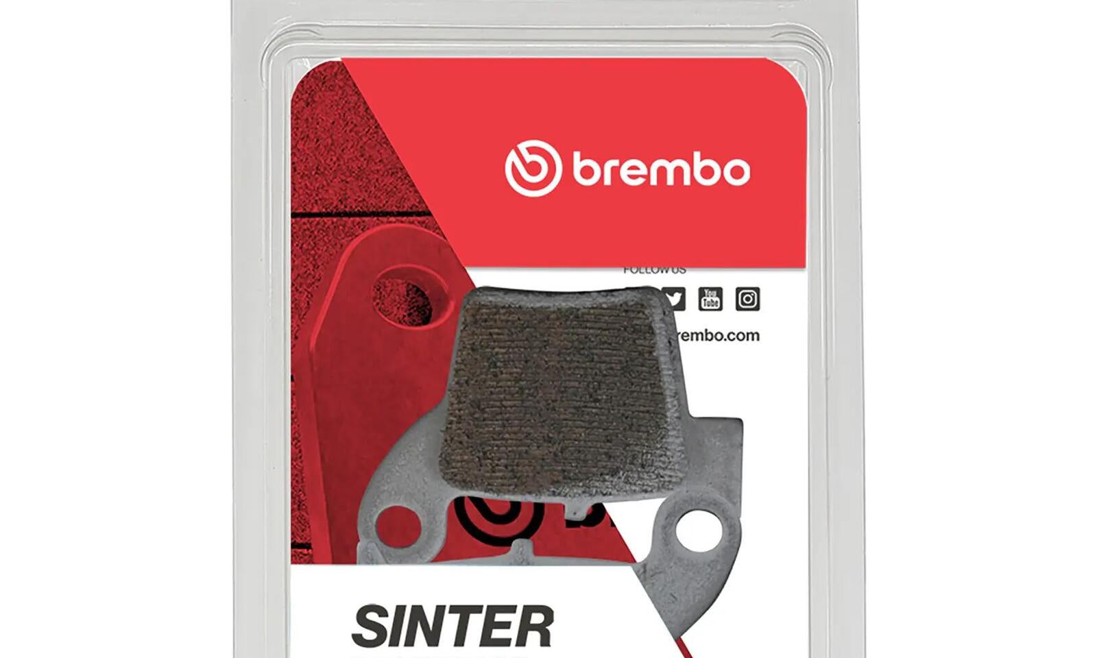 Brembo Upgrade Sinter Rear Brake Pads 07HO48SX