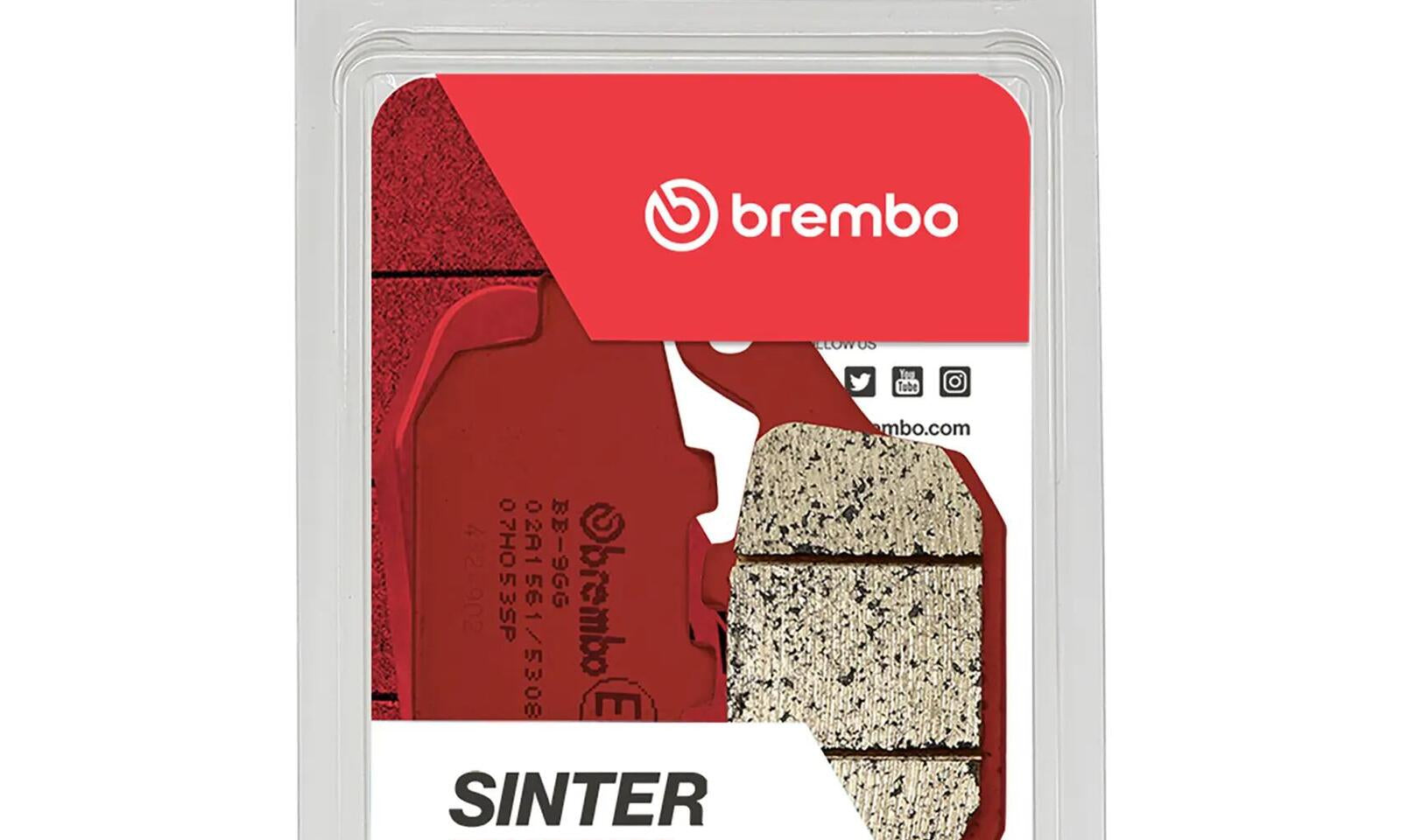 Brembo Prime Sinter Rear Brake Pads 07HO53SP