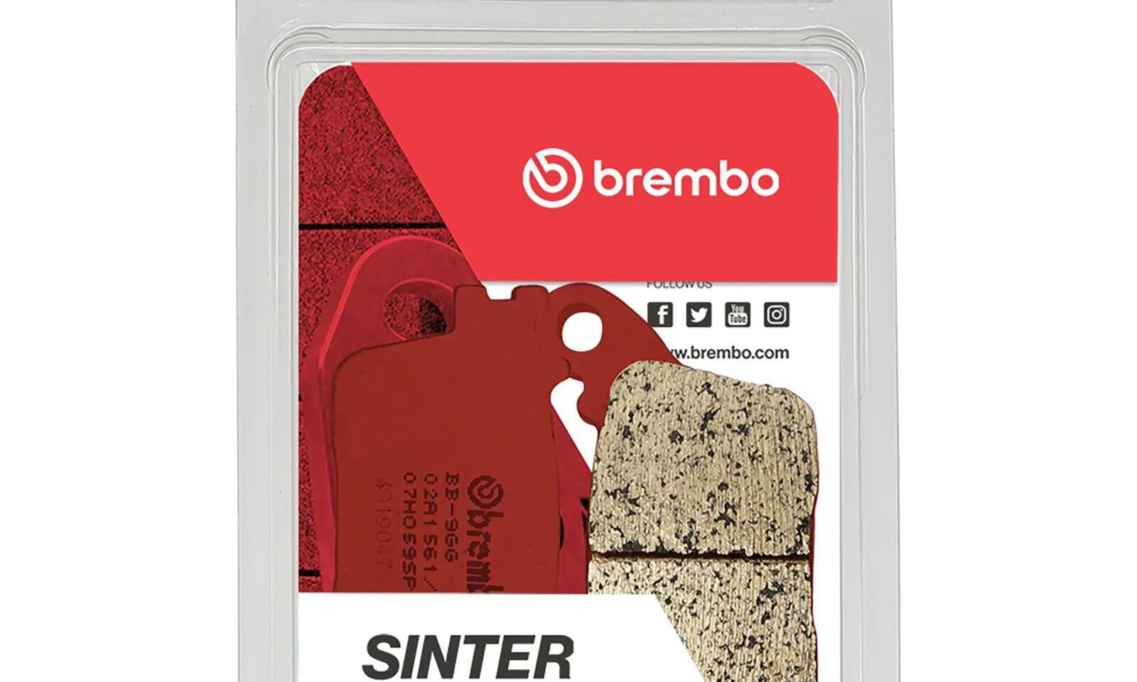Brembo Prime Sinter Rear Brake Pads 07HO59SP