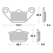 Brembo Prime Sinter Front Brake Pads 07KA08SA