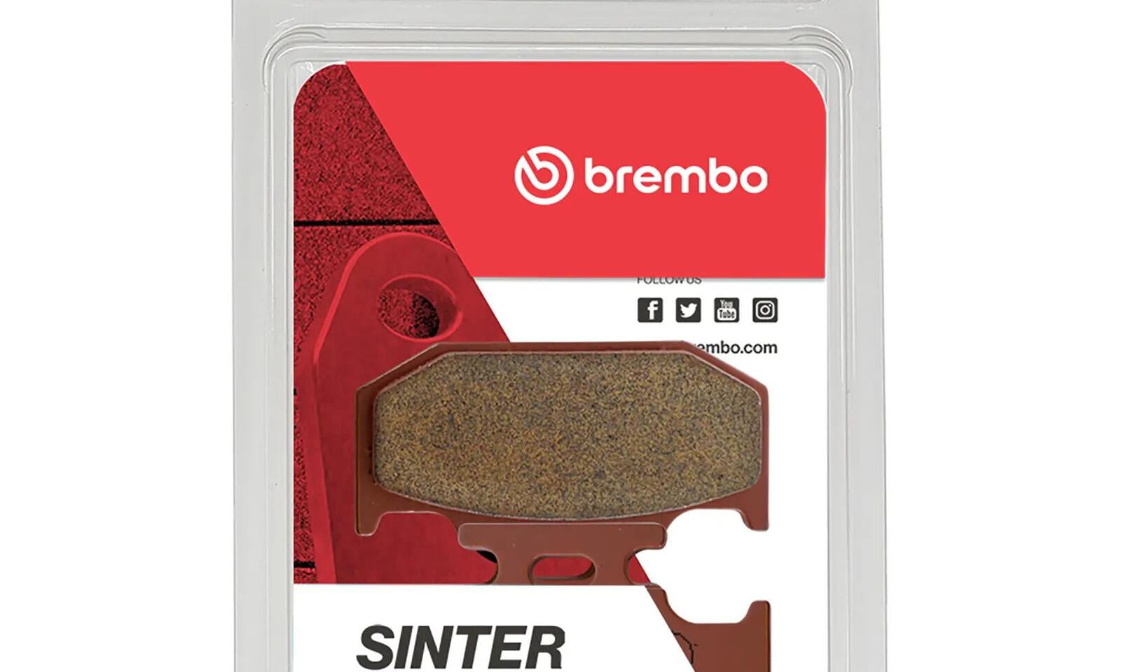 Brembo Prime Sinter Rear Brake Pads 07KA12SD