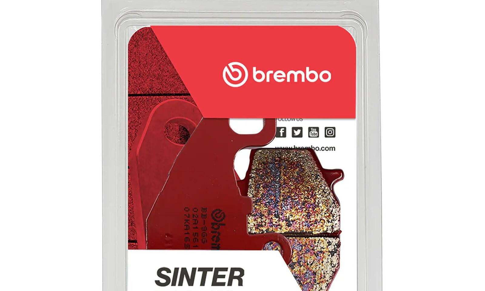 Brembo Prime Sinter Rear Brake Pads 07KA16SP