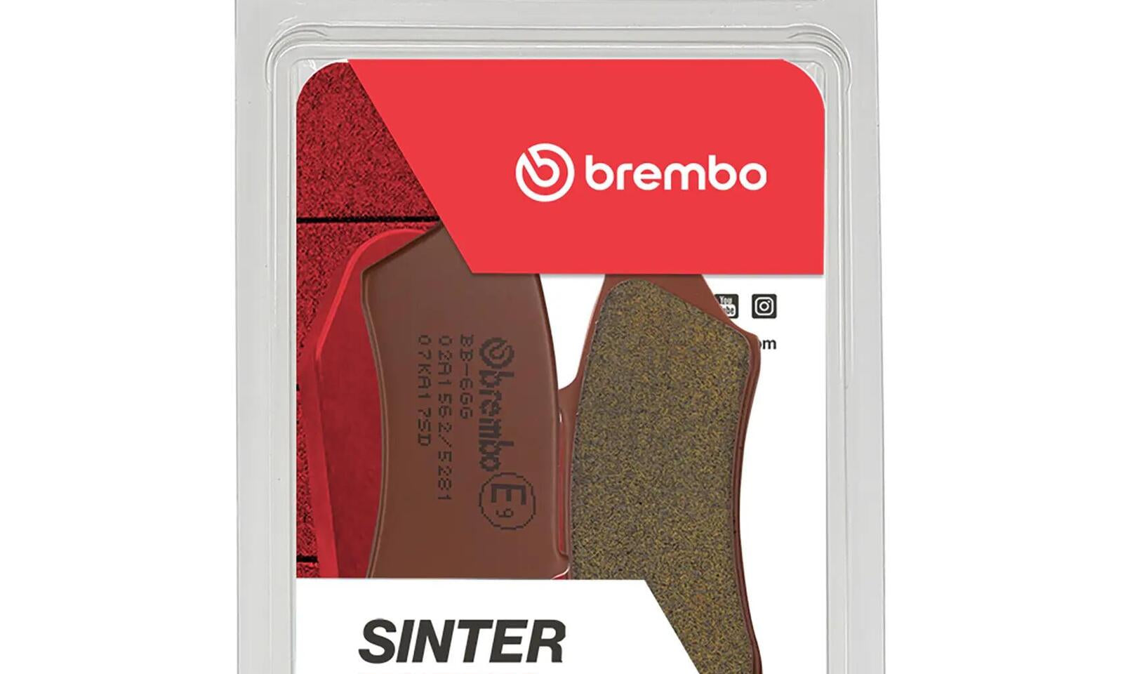 Brembo Prime Sinter Front Brake Pads 07KA17SD