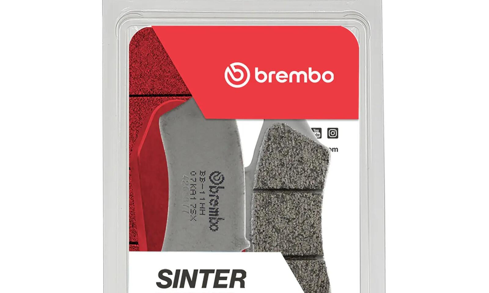 Brembo Upgrade Sinter Front Brake Pads 07KA17SX