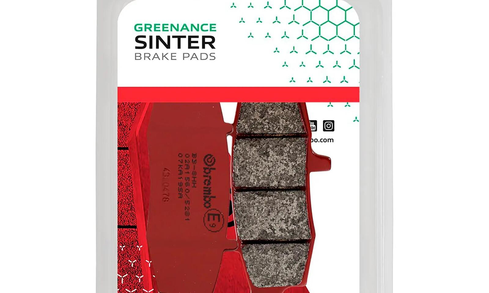 Brembo Prime Sinter Front Brake Pads 07KA19SA