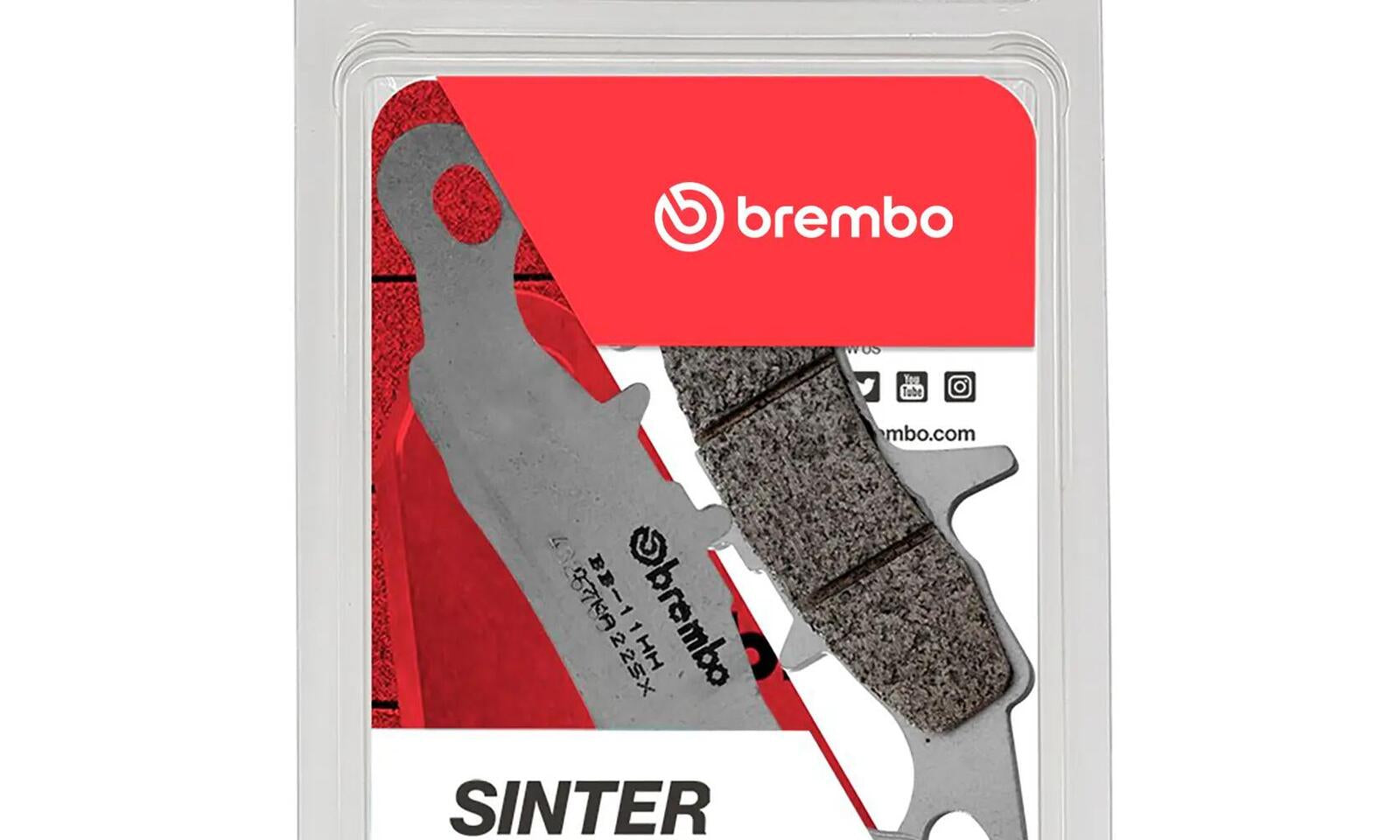 Brembo Upgrade Sinter Front Brake Pads 07KA22SX