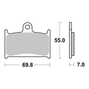 Brembo Prime Sinter Front Brake Pads 07SU22SA