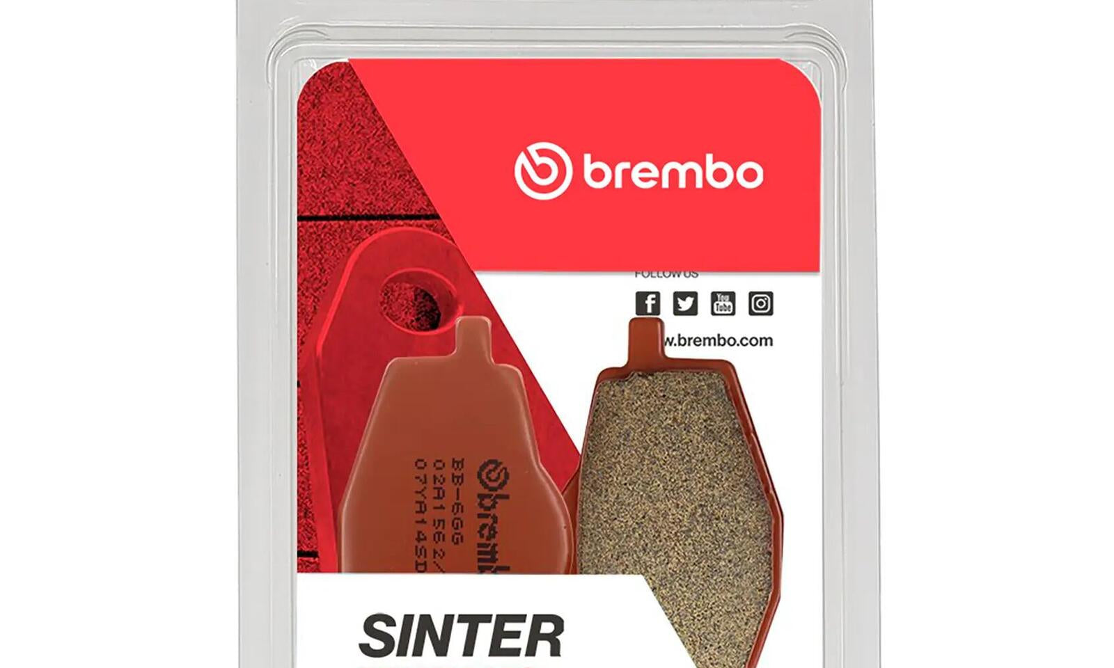 Brembo Prime Sinter Front Brake Pads 07YA14SD
