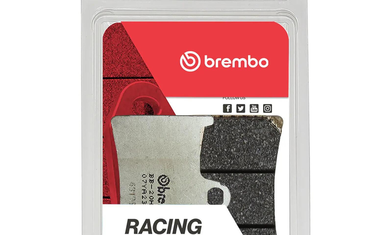 Brembo Upgrade Carbon Ceramic Front Brake Pads 07YA23RC