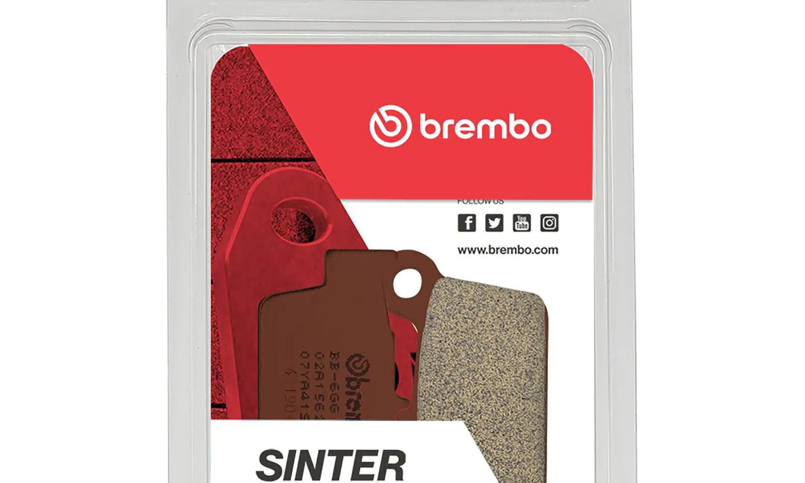 Brembo Prime Sinter Rear Brake Pads 07YA41SD