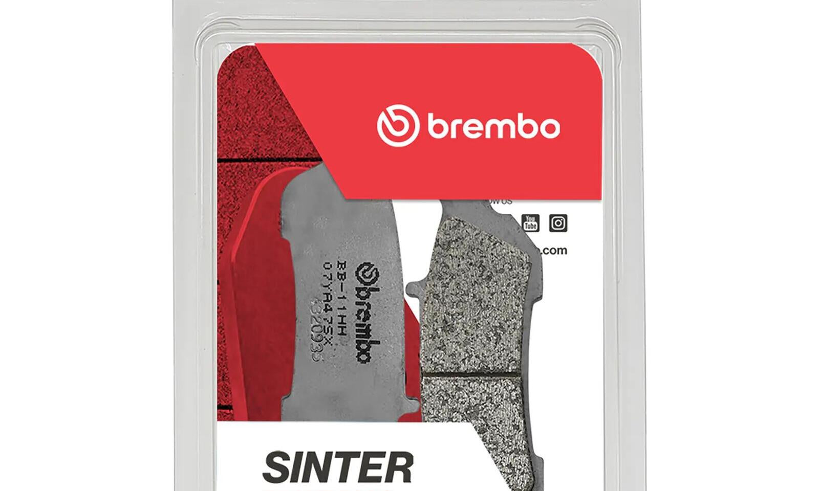 Brembo Upgrade Sinter Front Brake Pads 07YA47SX